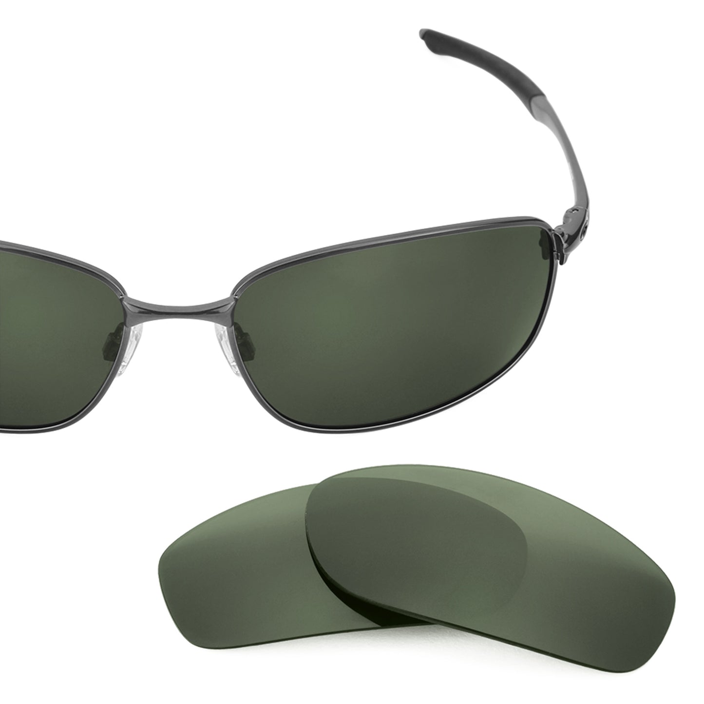 Revant replacement lenses for Oakley Taper Elite Polarized Gray Green