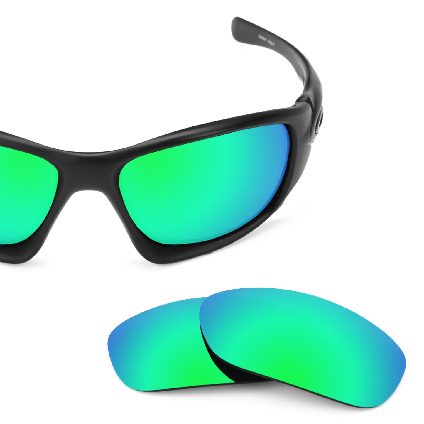 Revant replacement lenses for Oakley Ten Non-Polarized Emerald Green