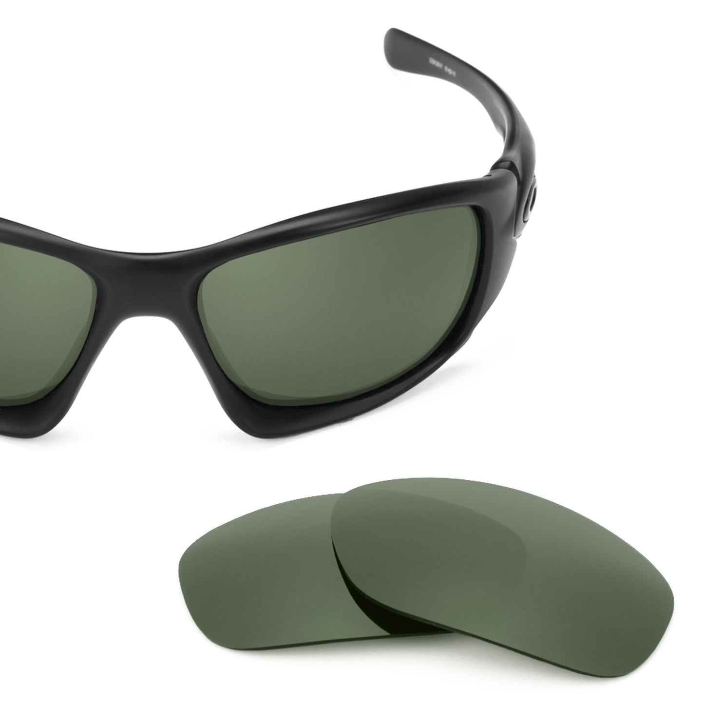 Revant replacement lenses for Oakley Ten Elite Polarized Gray Green