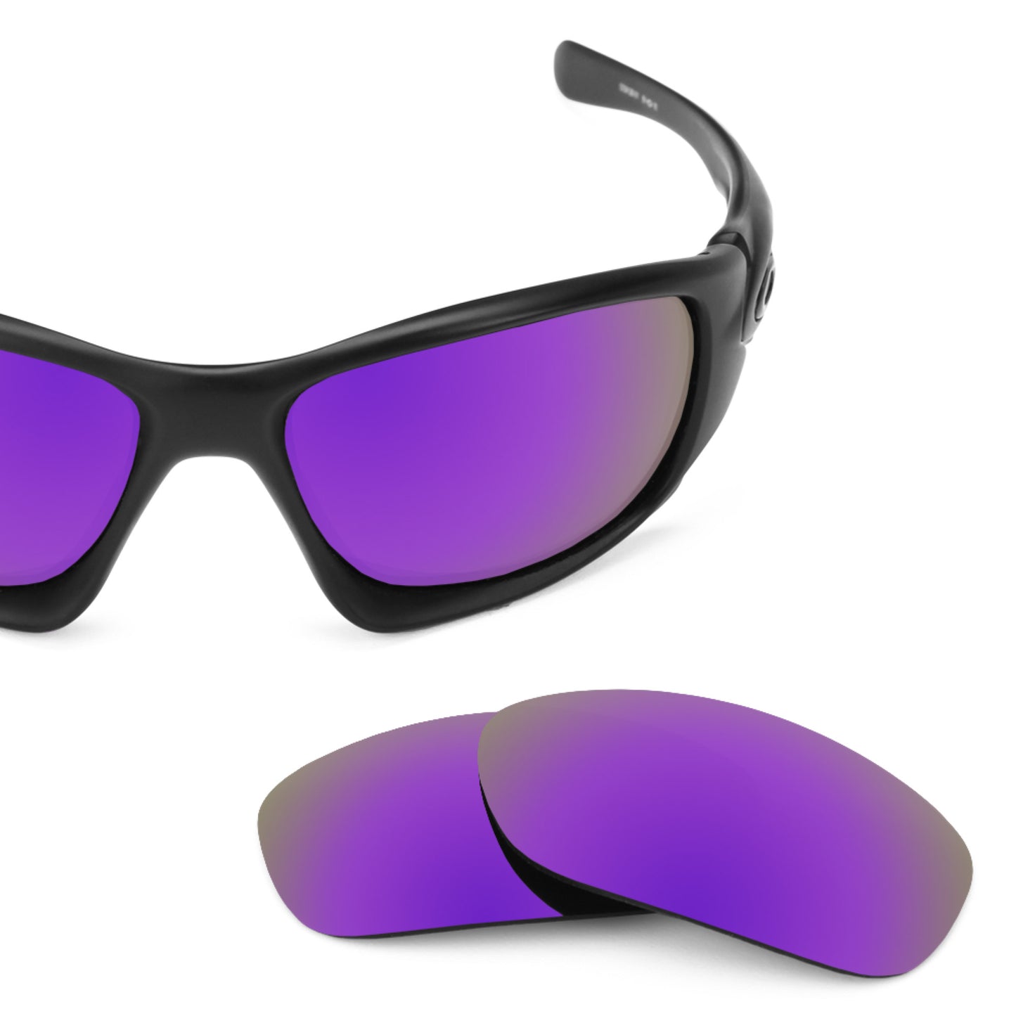 Revant replacement lenses for Oakley Ten Elite Polarized Plasma Purple
