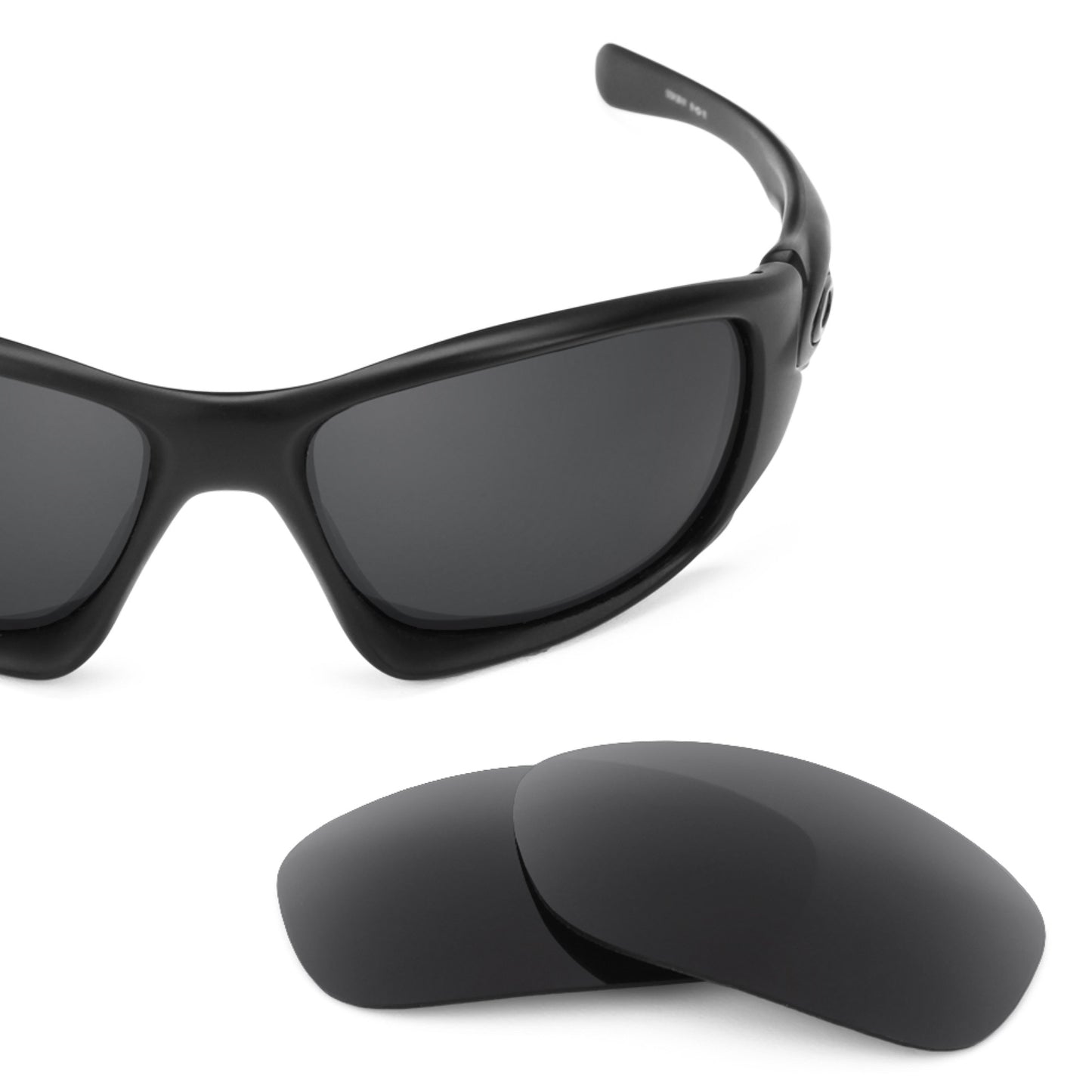 Revant replacement lenses for Oakley Ten Elite Polarized Stealth Black