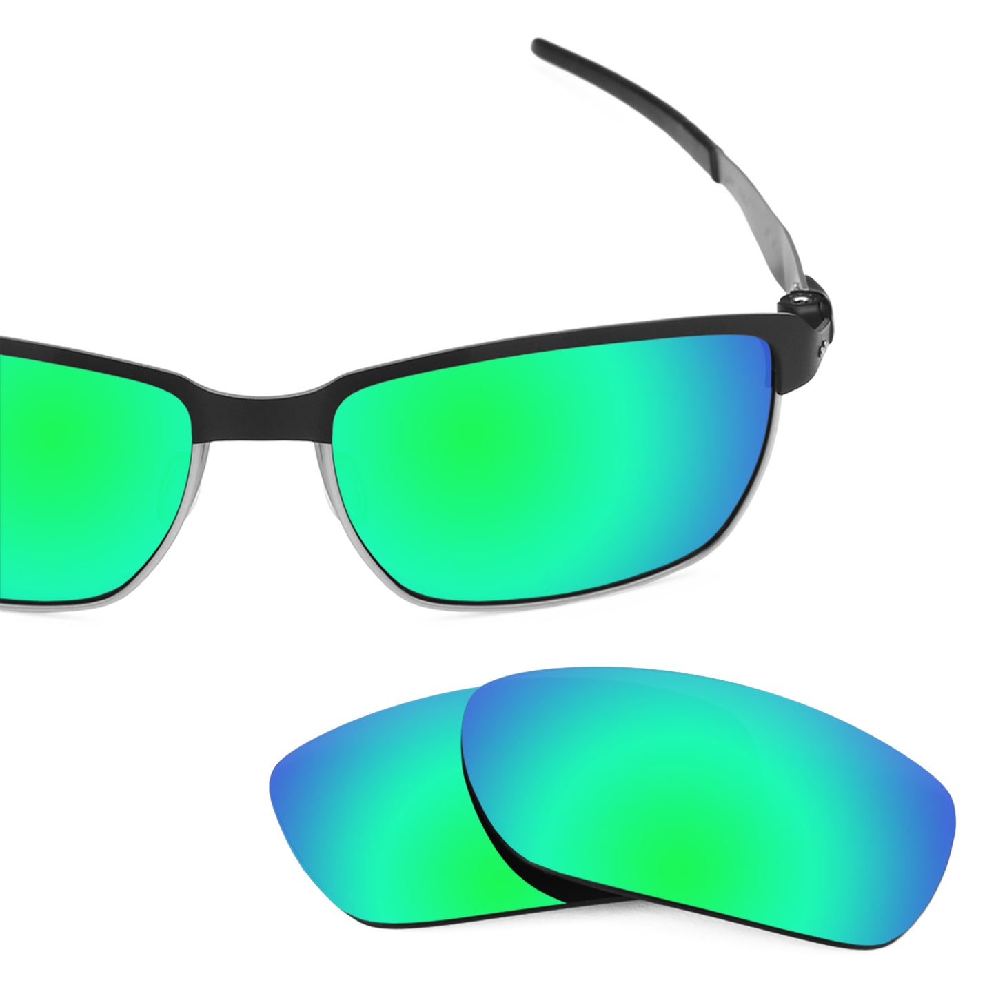 Revant replacement lenses for Oakley Tinfoil Polarized Emerald Green
