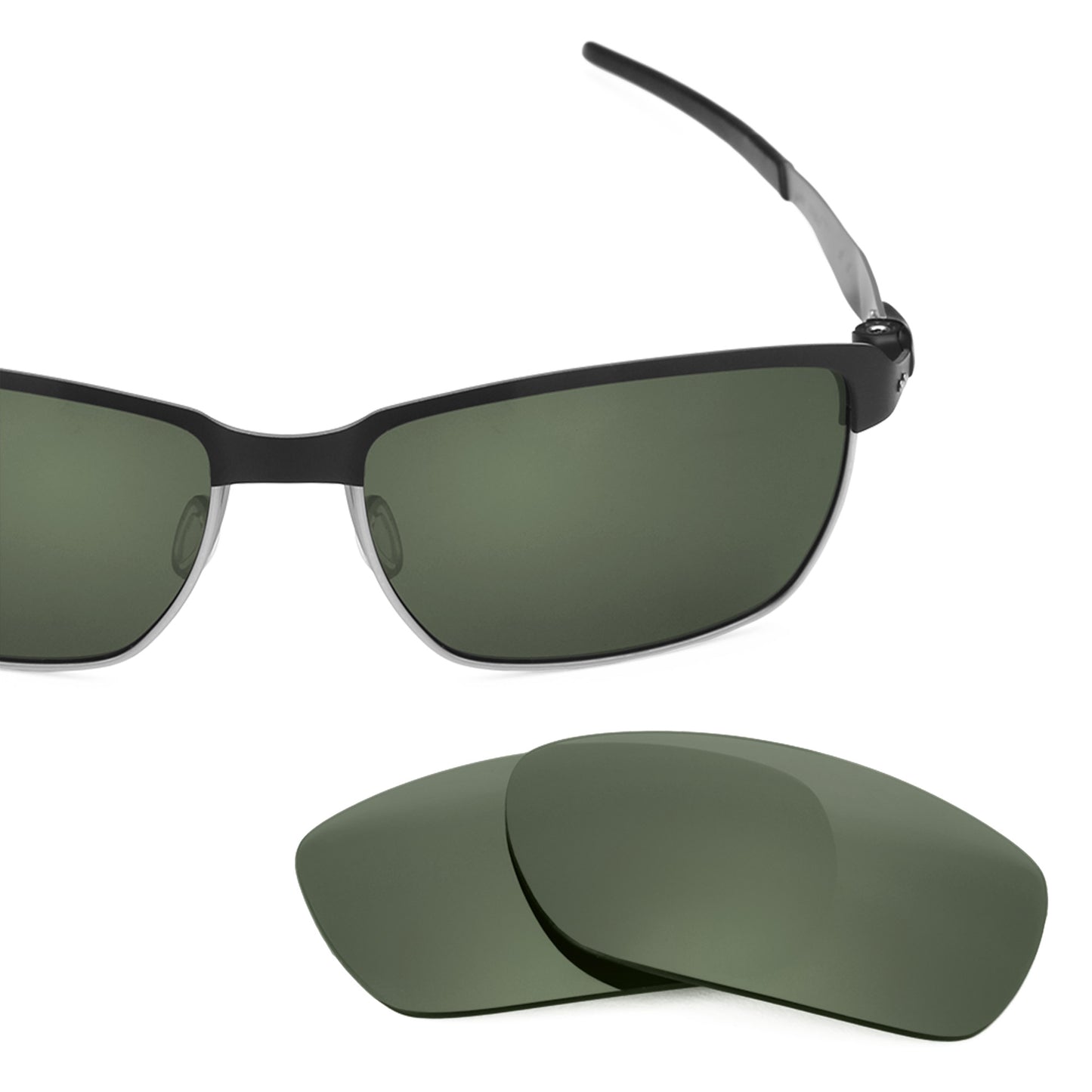 Revant replacement lenses for Oakley Tinfoil Elite Polarized Gray Green
