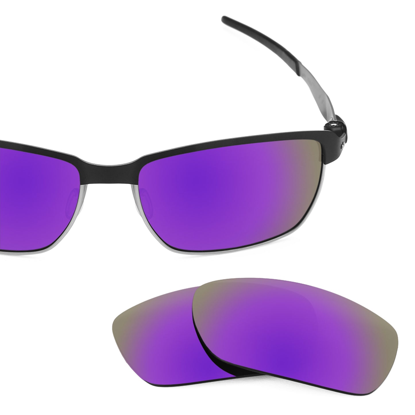 Revant replacement lenses for Oakley Tinfoil Polarized Plasma Purple