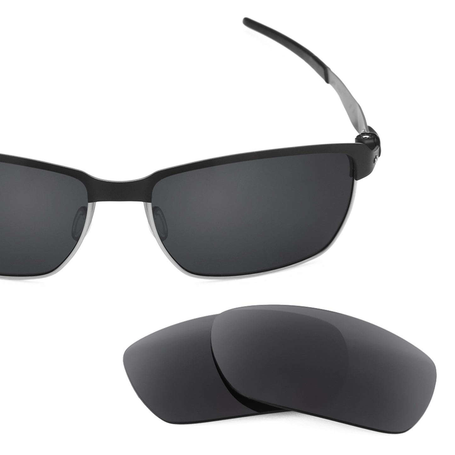 Revant replacement lenses for Oakley Tinfoil Elite Polarized Stealth Black