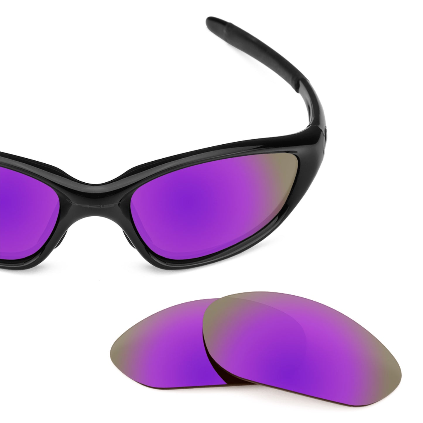 Revant replacement lenses for Oakley Twenty XX (2000) Polarized Plasma Purple