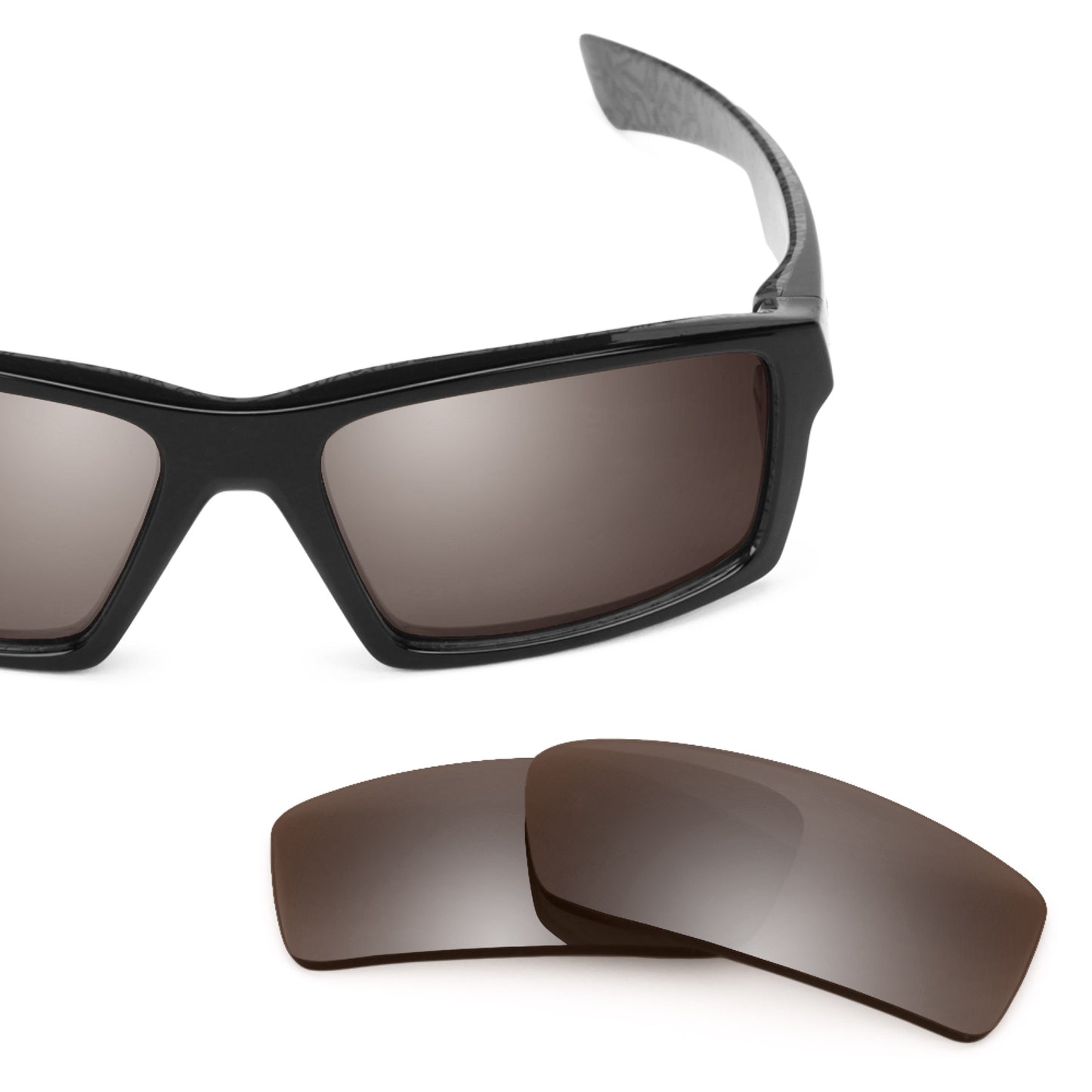 Revant replacement lenses for Oakley Twitch Non-Polarized Flash Bronze