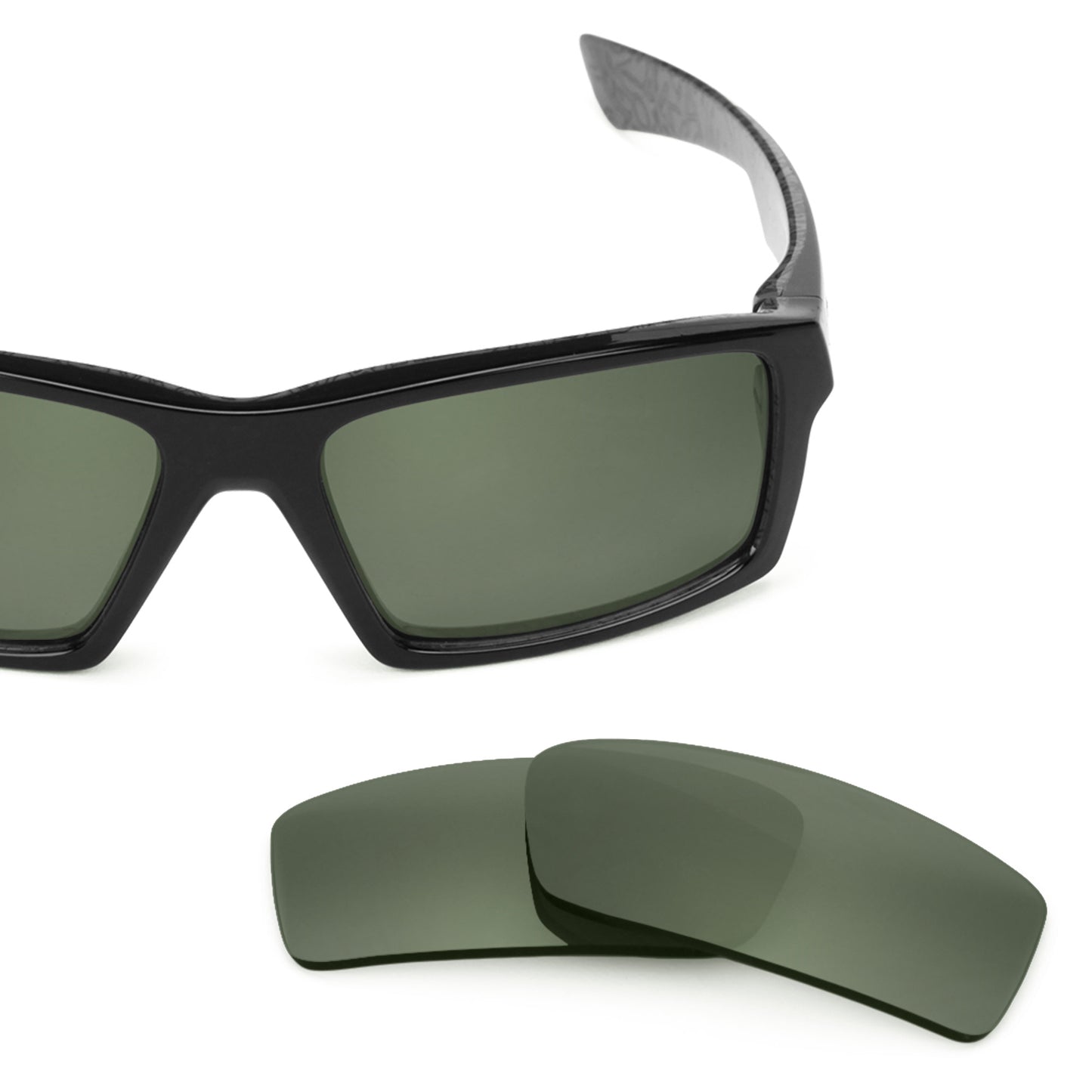 Revant replacement lenses for Oakley Twitch Non-Polarized Gray Green