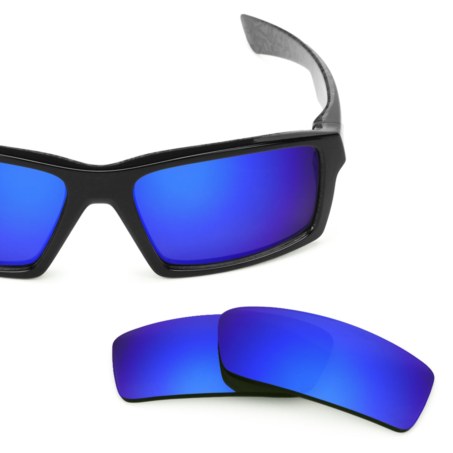 Revant replacement lenses for Oakley Twitch Elite Polarized Tidal Blue