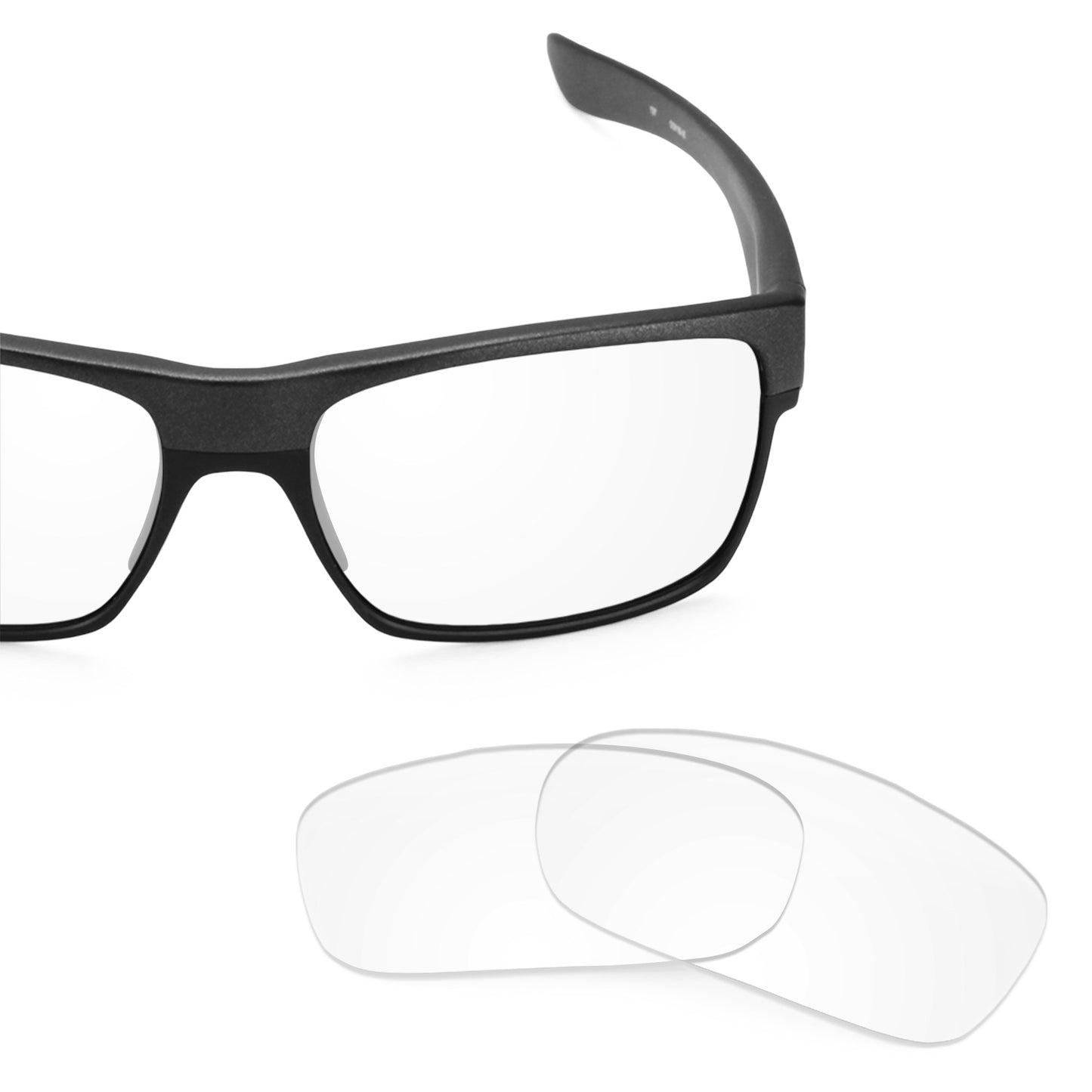 Revant replacement lenses for Oakley TwoFace Non-Polarized Crystal Clear
