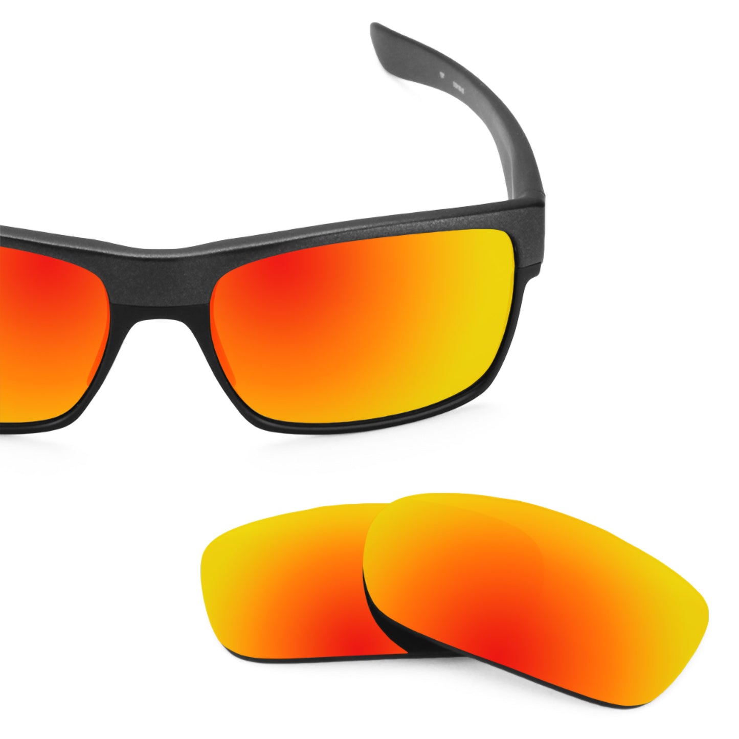 Revant replacement lenses for Oakley TwoFace Non-Polarized Fire Red