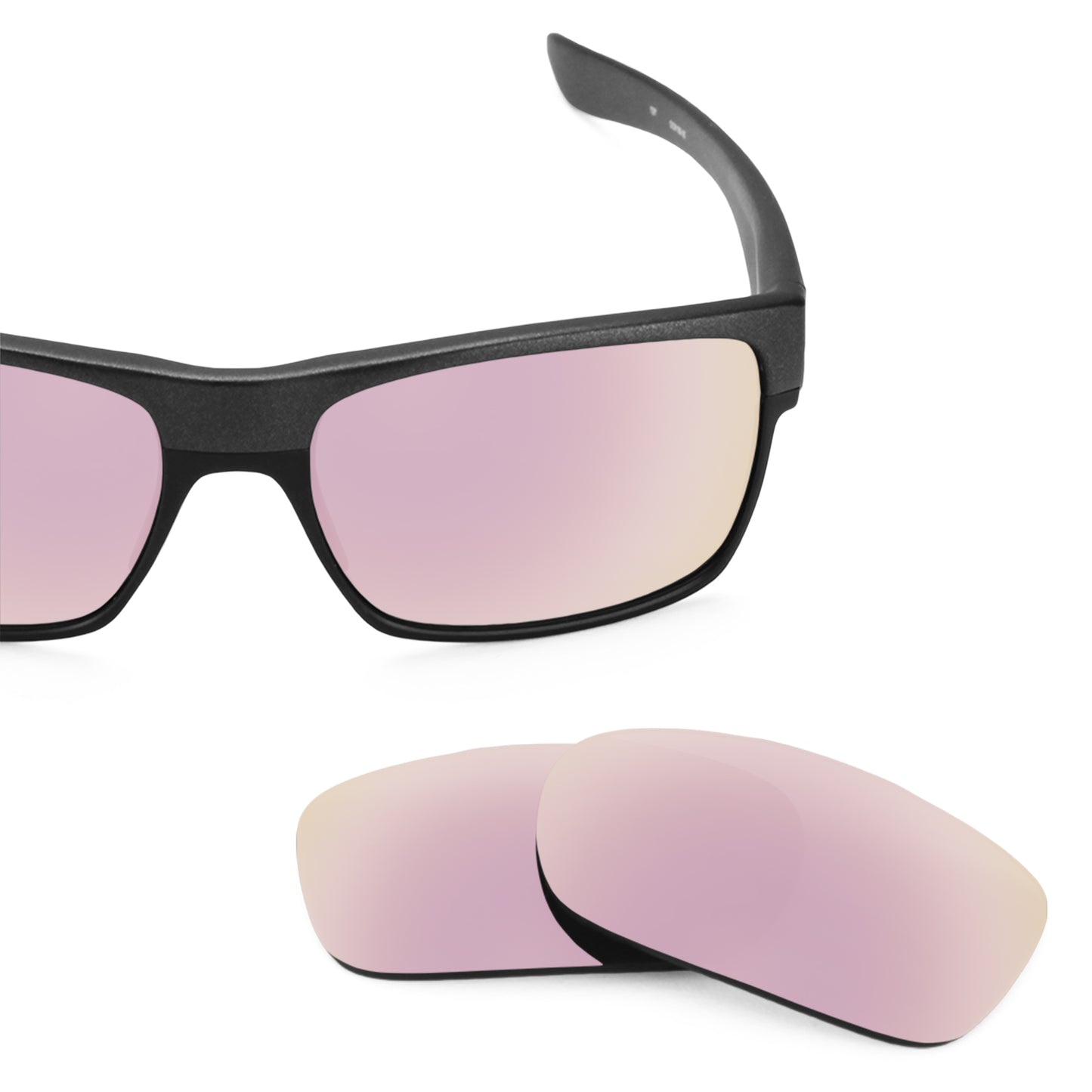 Revant replacement lenses for Oakley TwoFace Polarized Rose Gold