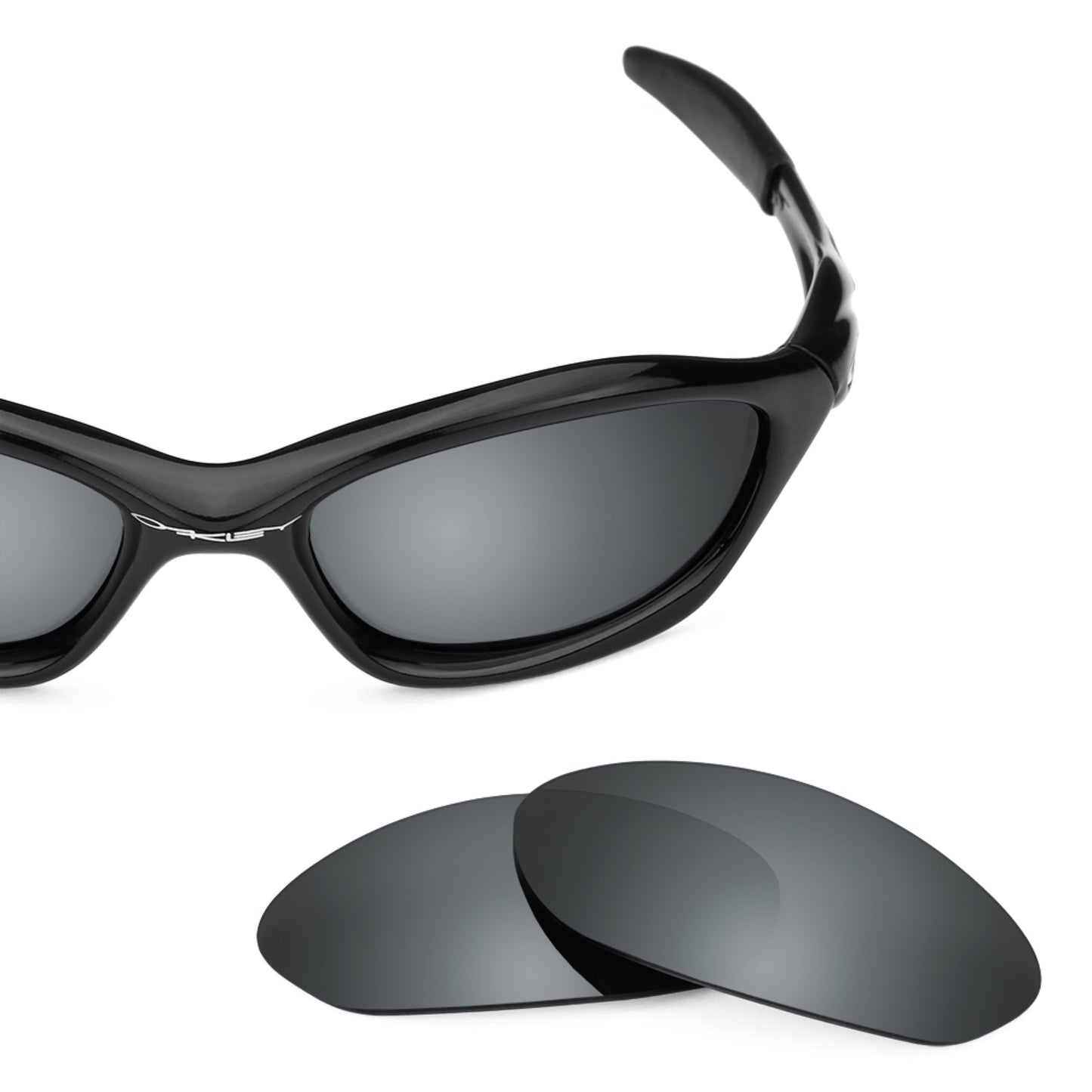 Revant replacement lenses for Oakley Unknown Polarized Black Chrome