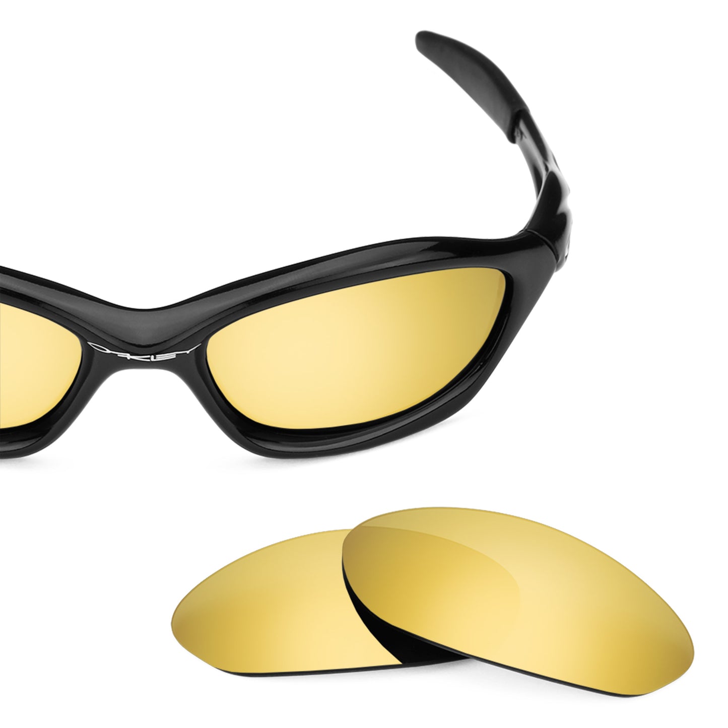 Revant replacement lenses for Oakley Unknown Polarized Flare Gold