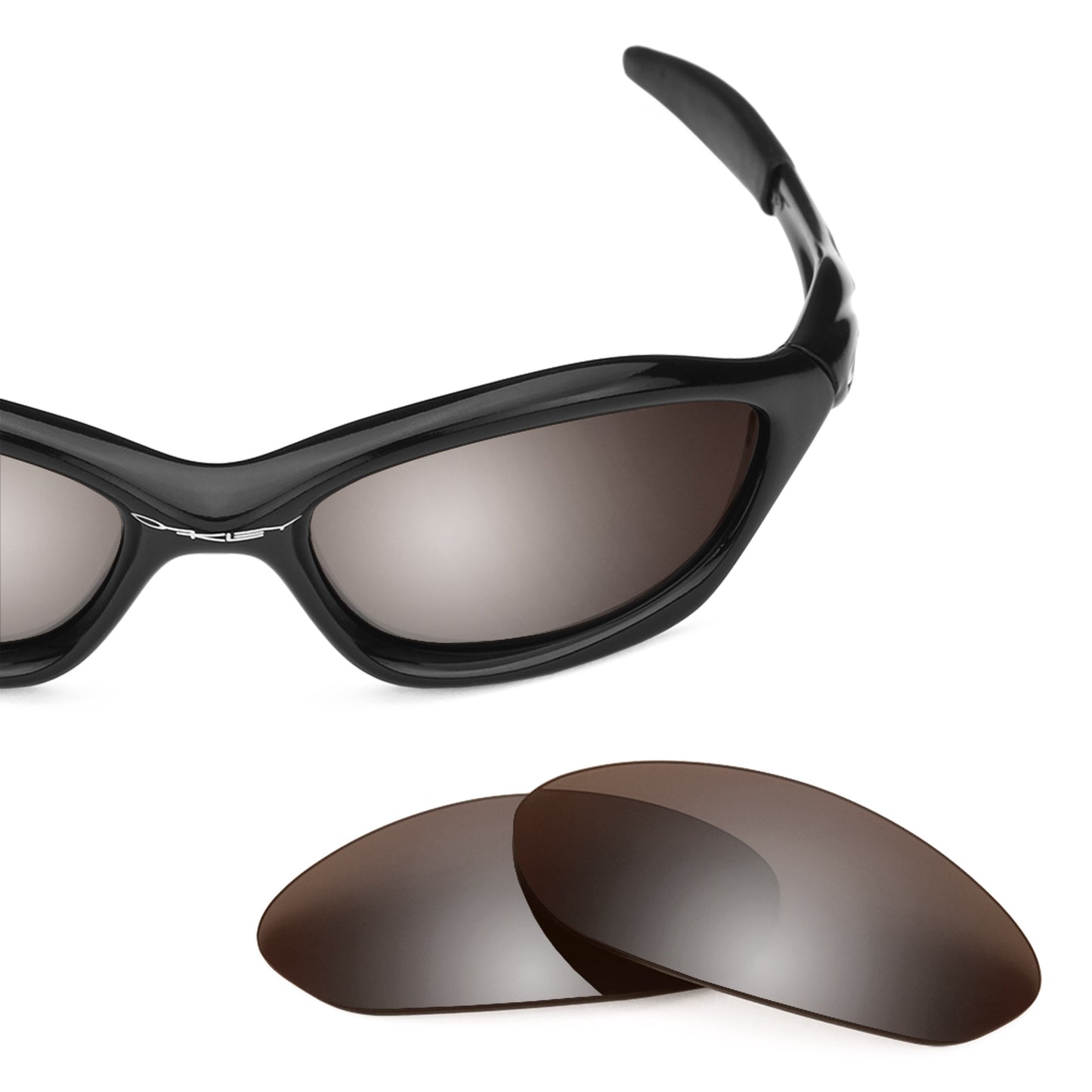 Revant replacement lenses for Oakley Unknown Non-Polarized Flash Bronze