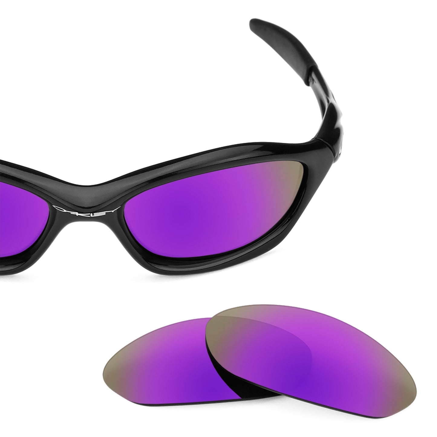 Revant replacement lenses for Oakley Unknown Elite Polarized Plasma Purple