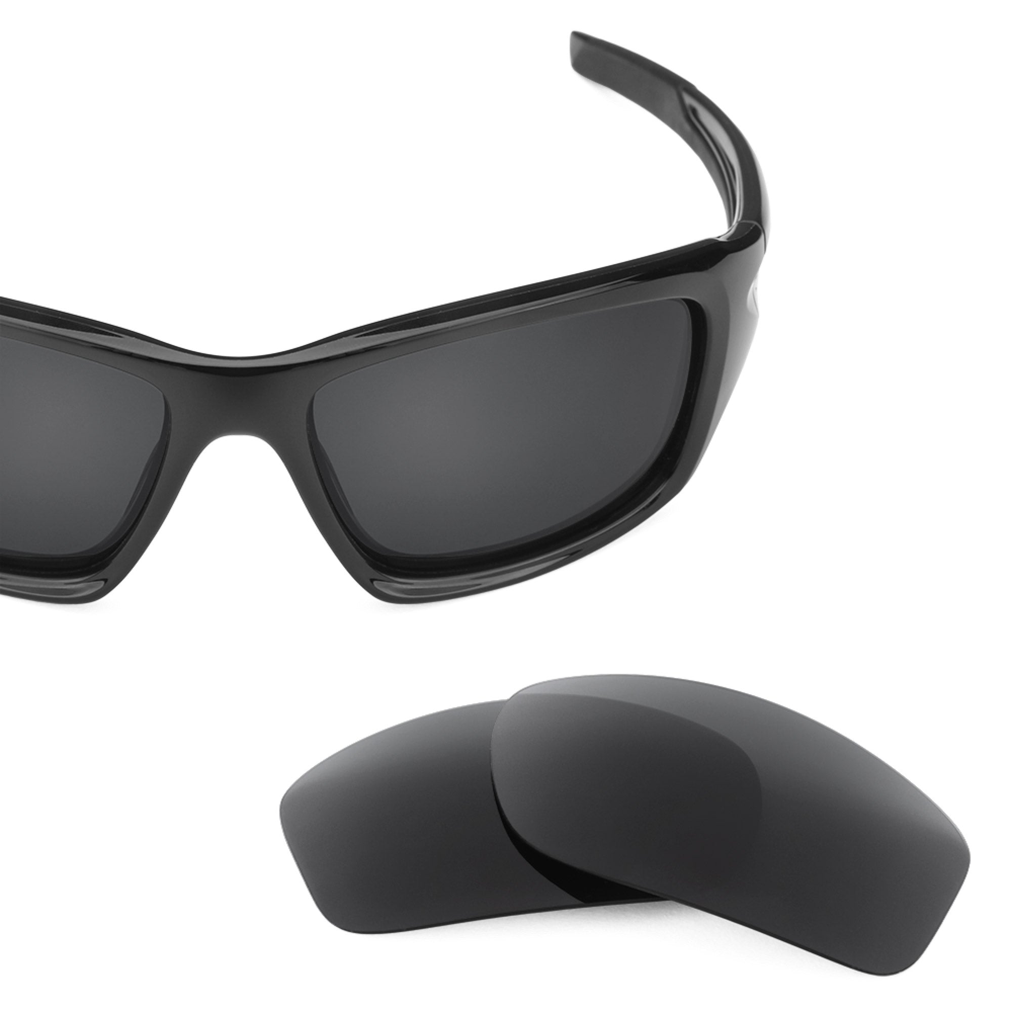 Revant replacement lenses for Oakley Valve Polarized Stealth Black