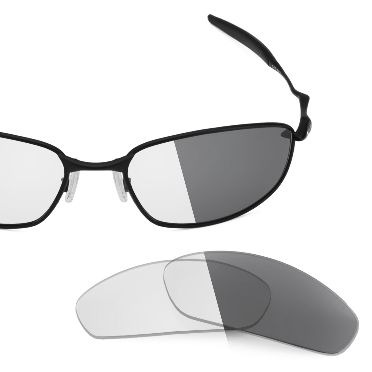 Revant replacement lenses for Oakley Whisker Non-Polarized Adapt Gray Photochromic