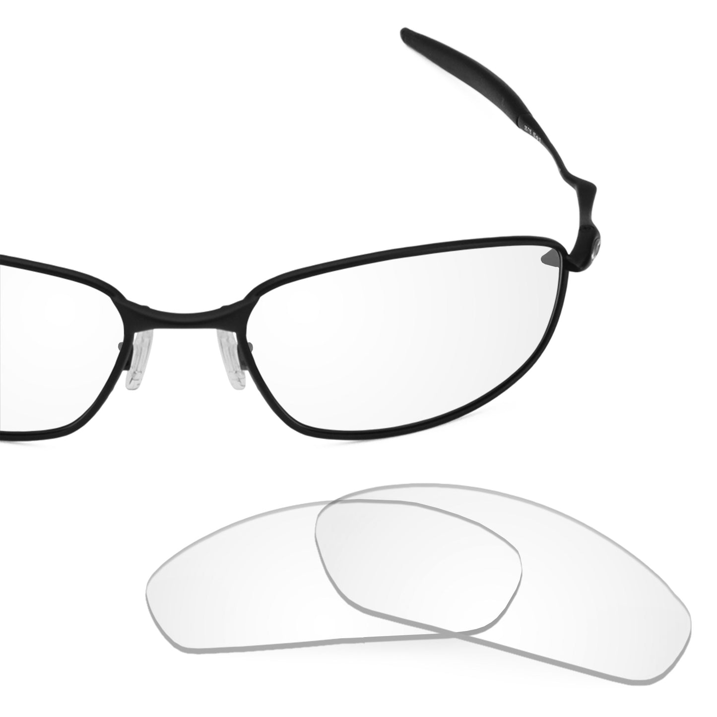 Revant replacement lenses for Oakley Whisker Non-Polarized Crystal Clear