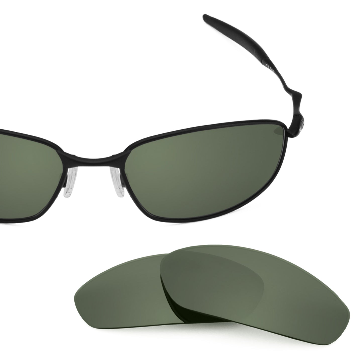 Revant replacement lenses for Oakley Whisker Elite Polarized Gray Green