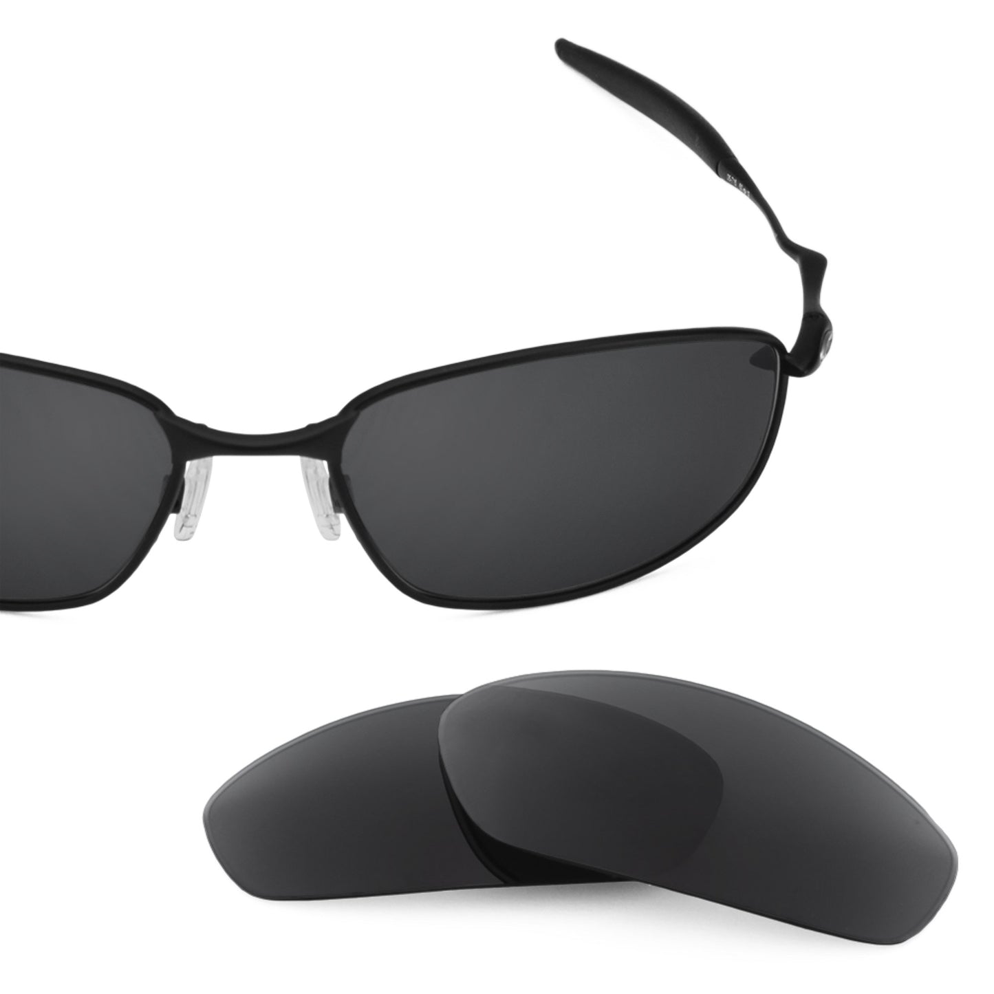 Revant replacement lenses for Oakley Whisker Elite Polarized Stealth Black