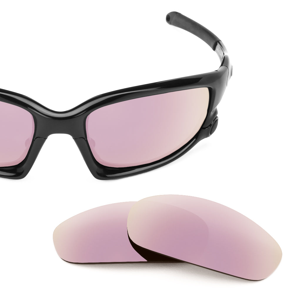 Revant replacement lenses for Oakley Wind Jacket Polarized Rose Gold