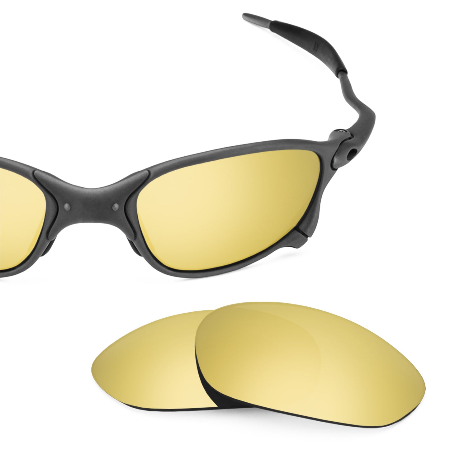 Revant replacement lenses for Oakley X Metal XX Elite Polarized Flare Gold