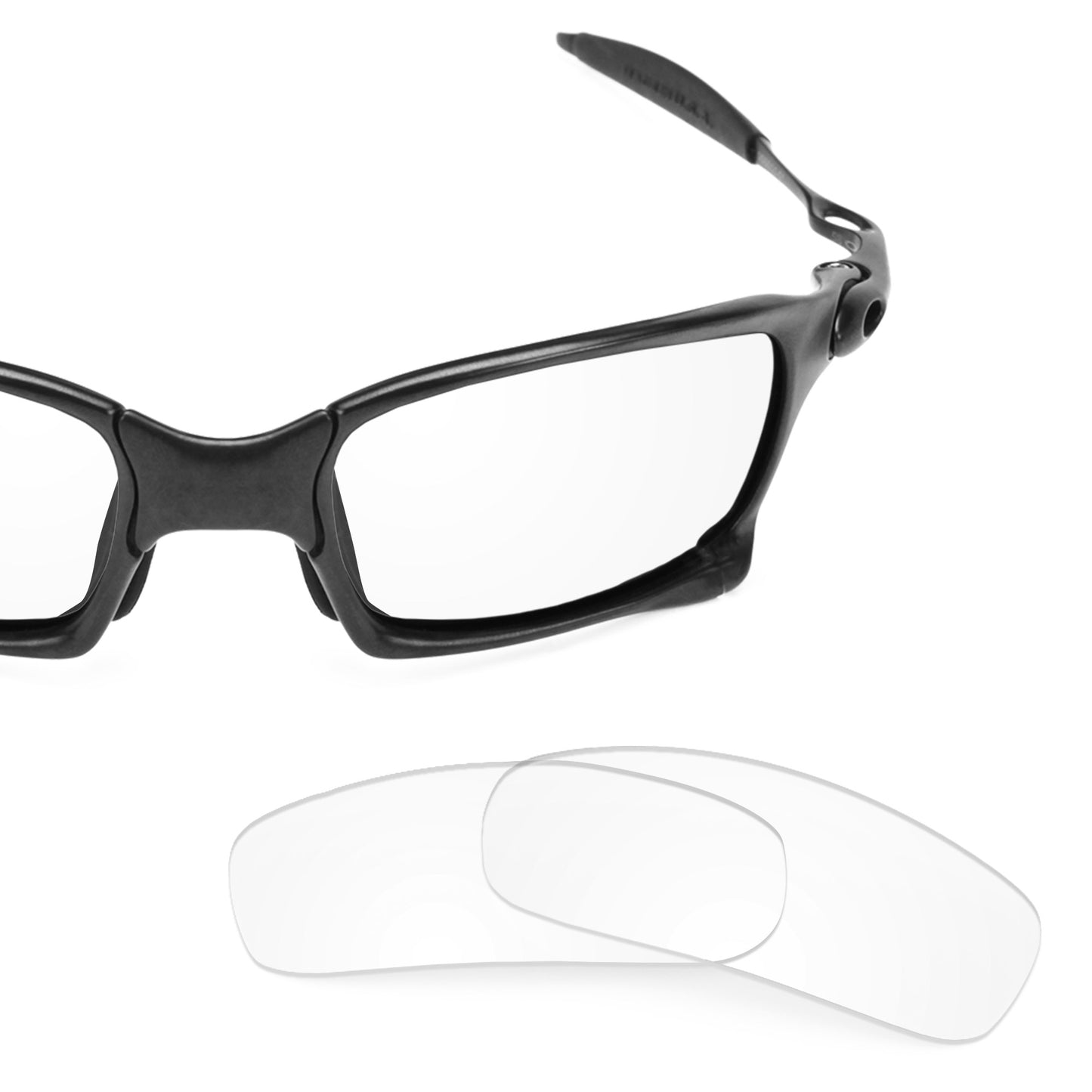 Revant replacement lenses for Oakley X Squared Non-Polarized Crystal Clear