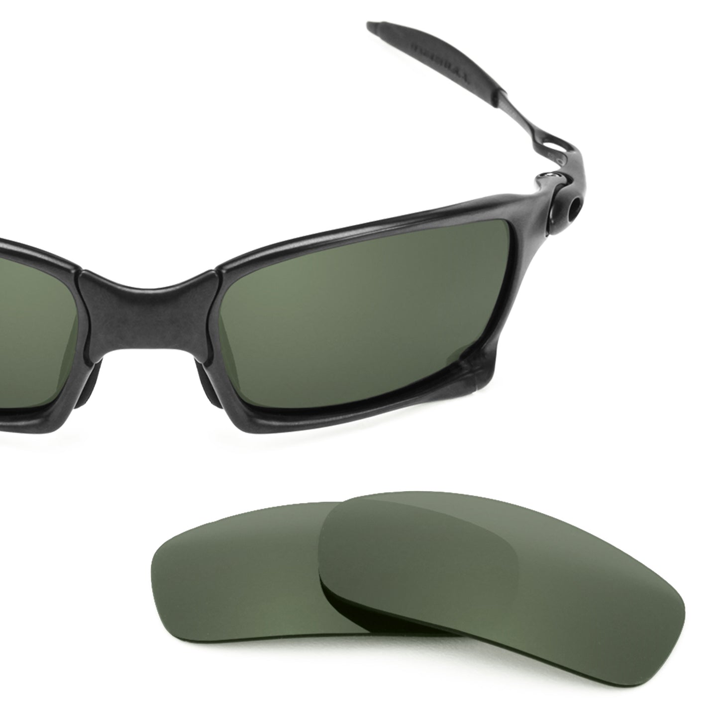 Revant replacement lenses for Oakley X Squared Polarized Gray Green