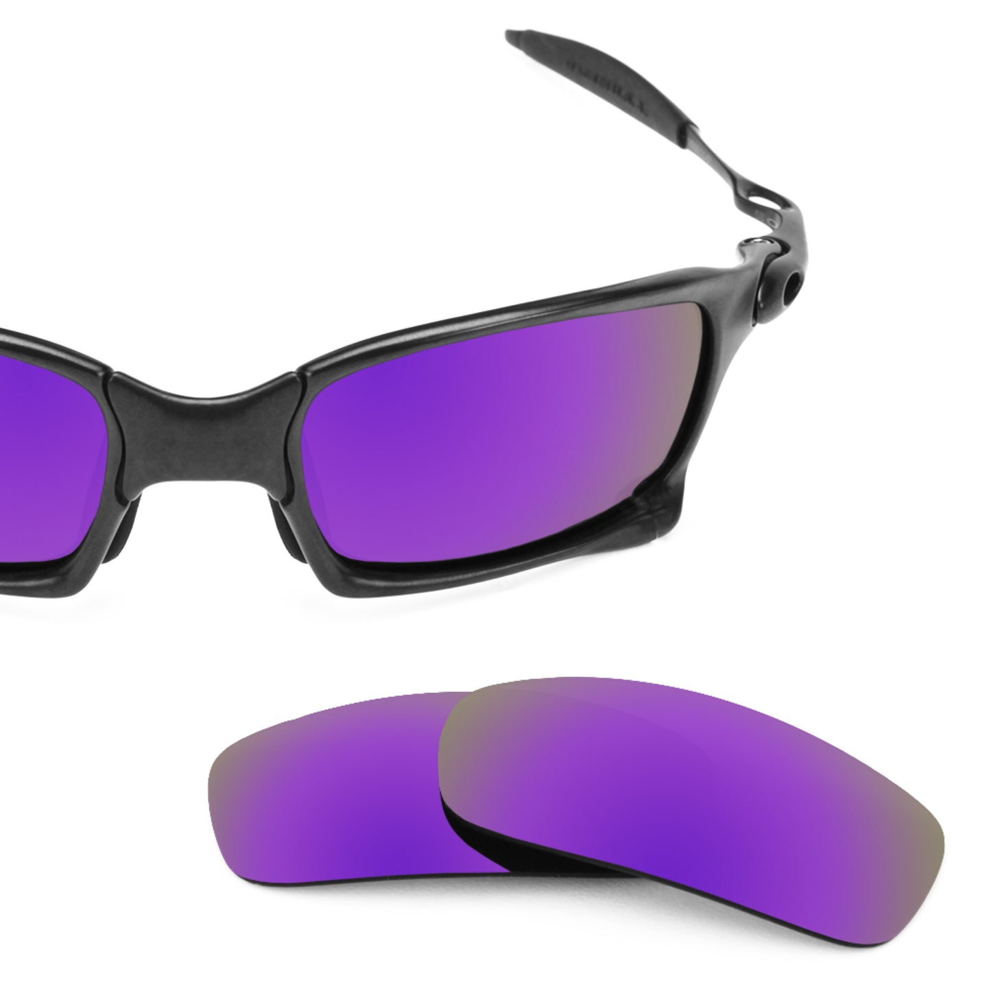 Revant replacement lenses for Oakley X Squared Polarized Plasma Purple