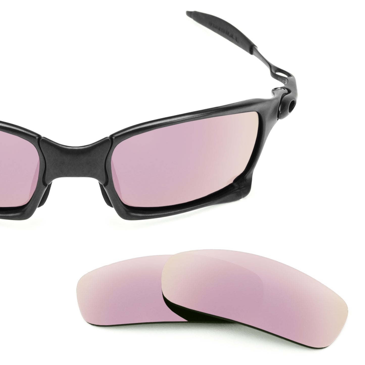 Revant replacement lenses for Oakley X Squared Elite Polarized Rose Gold