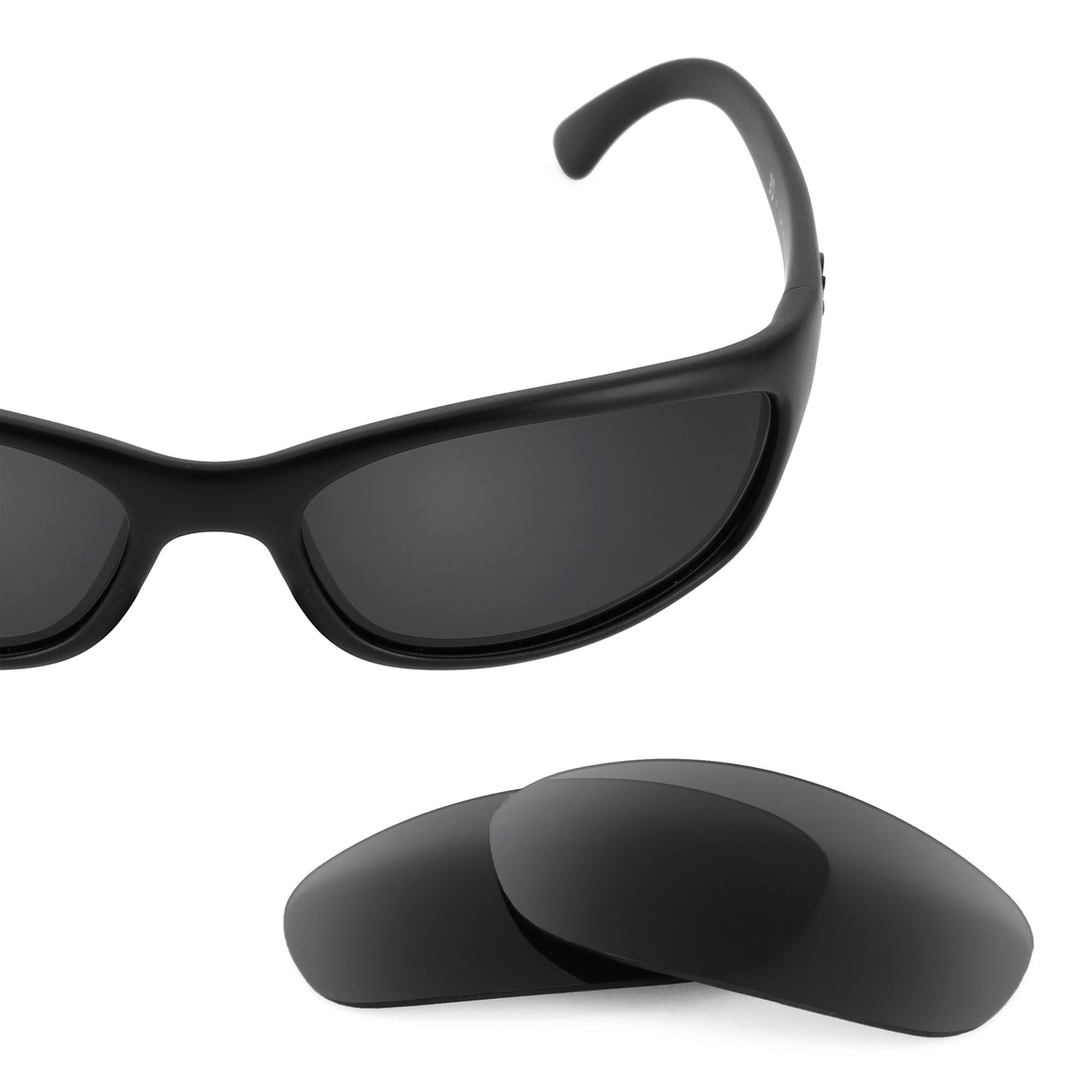 Revant replacement lenses for Ray-Ban RB4115 57mm Polarized Stealth Black