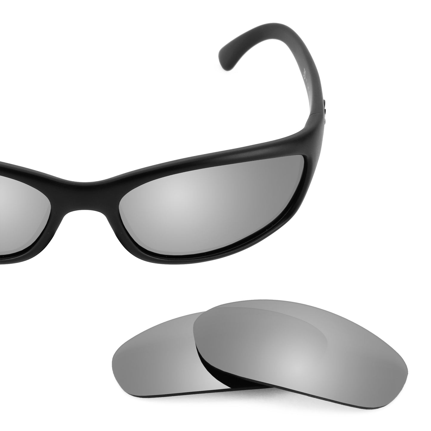 Revant replacement lenses for Ray-Ban RB4115 57mm Polarized Titanium