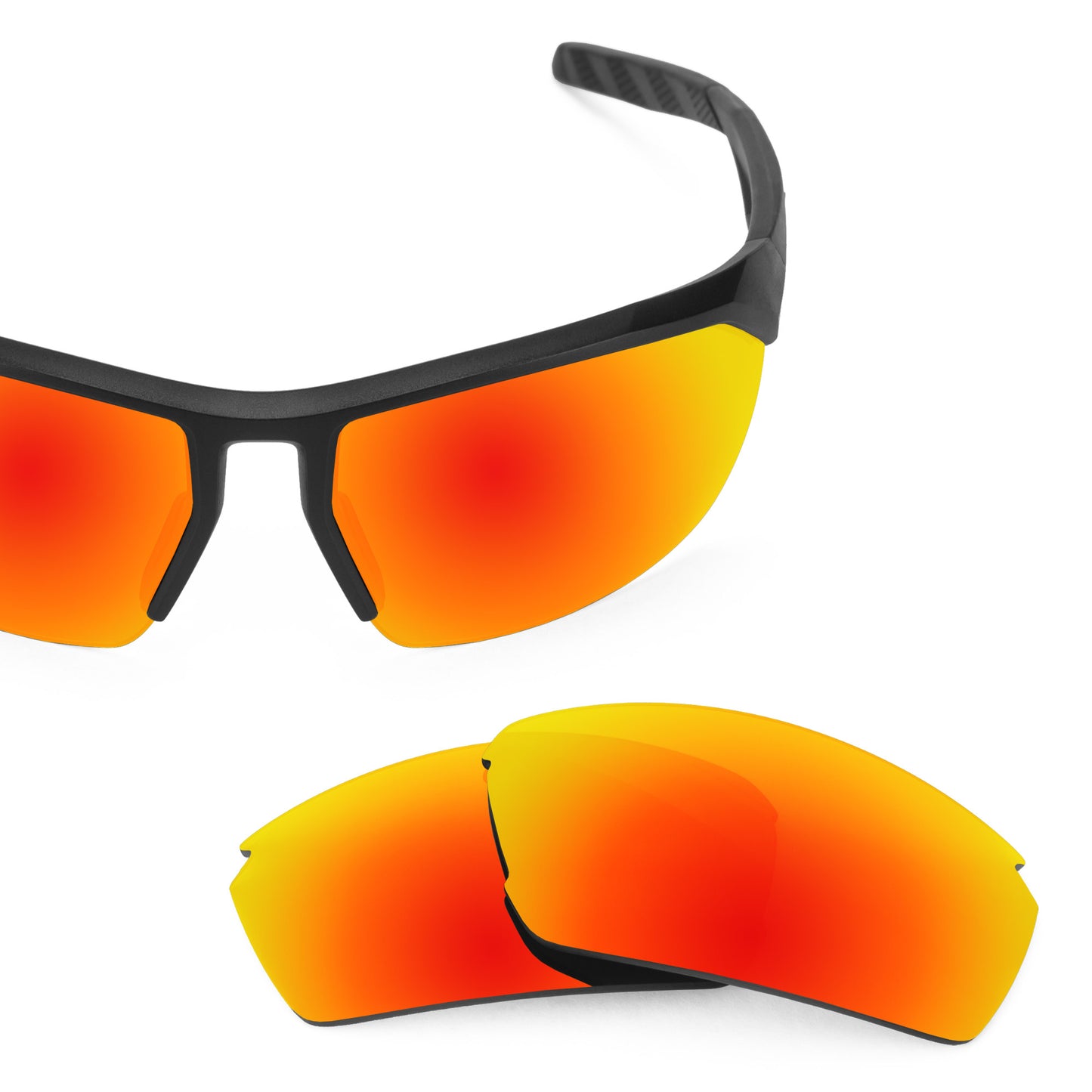 Revant replacement lenses for Revant S1L Non-Polarized Fire Red
