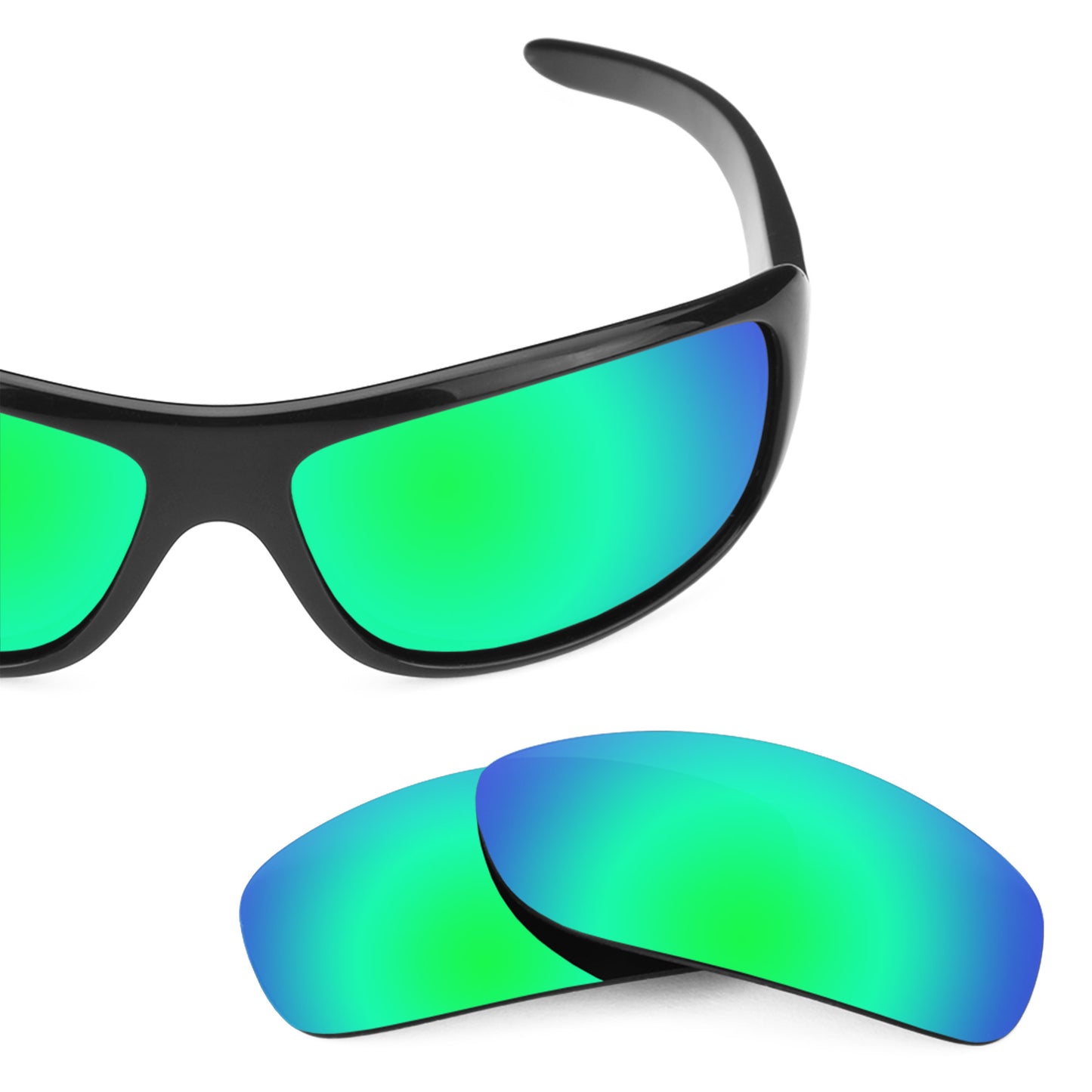 Revant replacement lenses for Revo Belay RE4038 Polarized Emerald Green