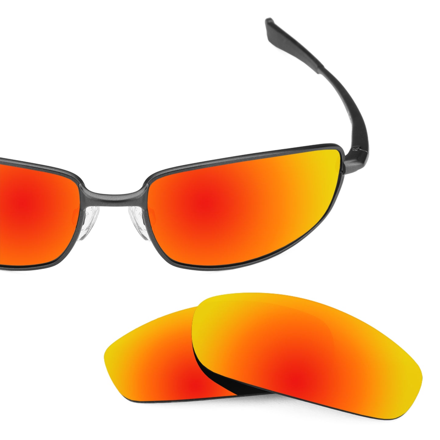 Revant replacement lenses for Revo Discern RE3084 Polarized Fire Red