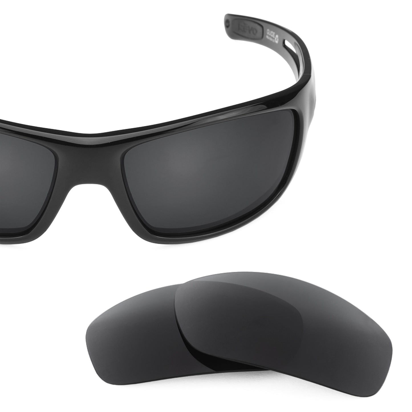 Revant replacement lenses for Revo Guide RE4054 Polarized Stealth Black