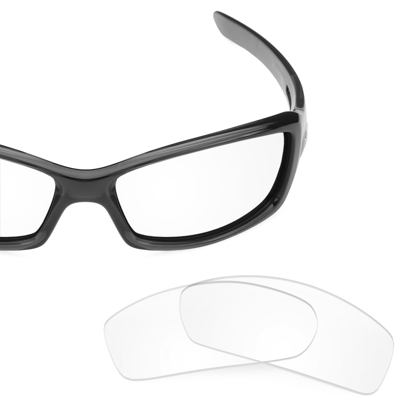 Revant replacement lenses for Revo Red Point RE4039 Non-Polarized Crystal Clear