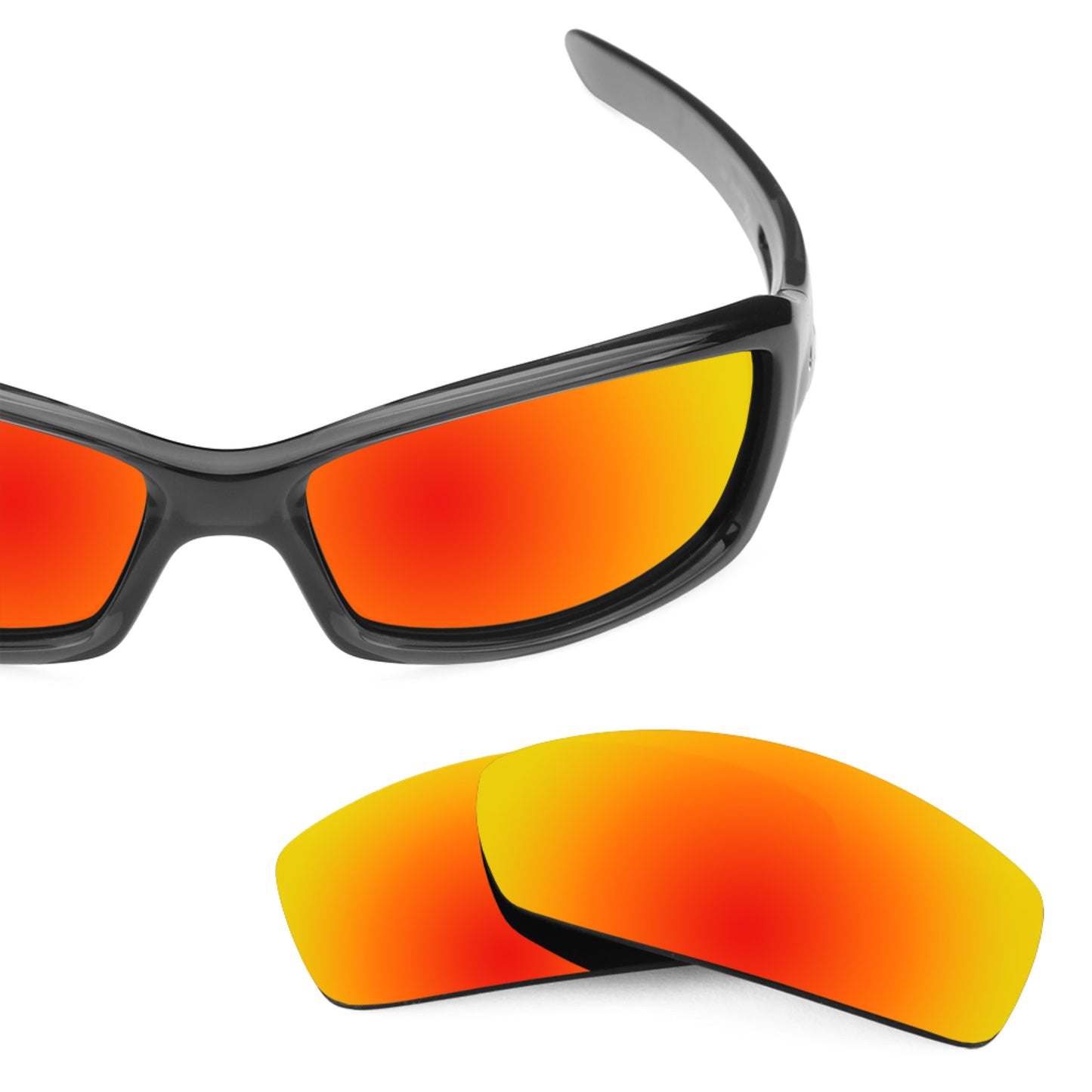 Revant replacement lenses for Revo Red Point RE4039 Non-Polarized Fire Red