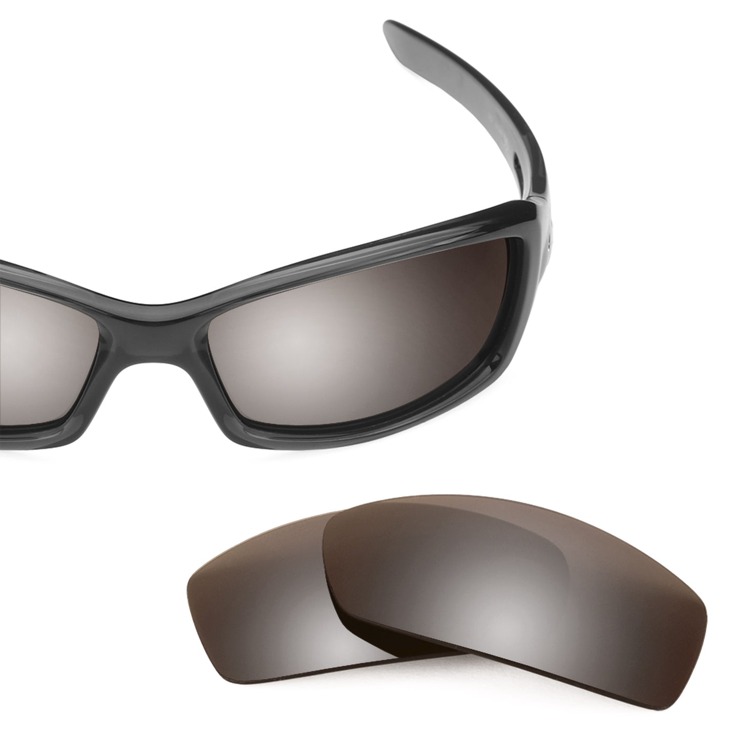 Revant replacement lenses for Revo Red Point RE4039 Non-Polarized Flash Bronze