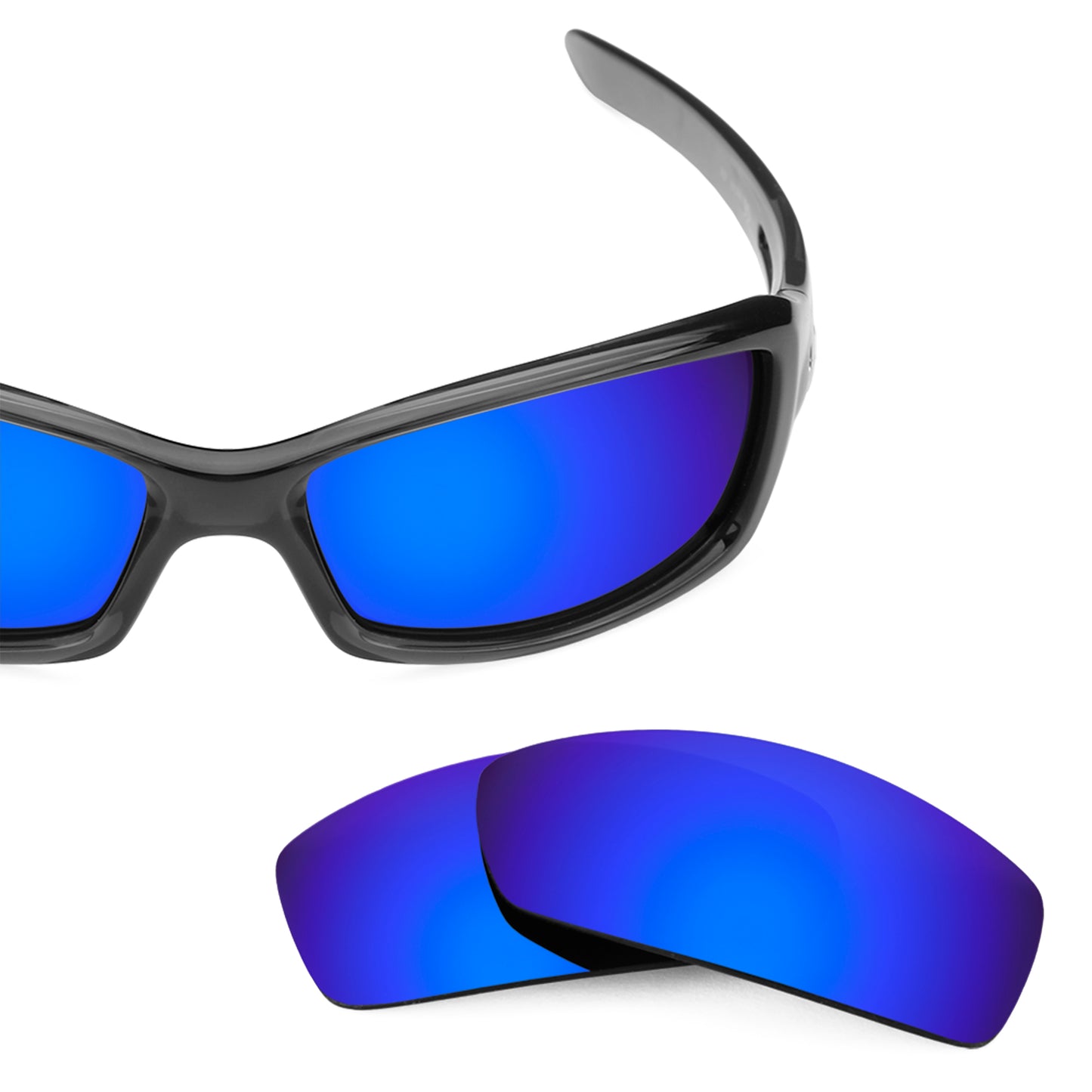 Revant replacement lenses for Revo Red Point RE4039 Non-Polarized Tidal Blue