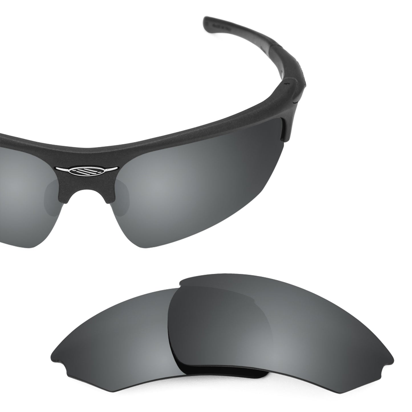 Revant replacement lenses for Rudy Project Noyz Non-Polarized Black Chrome