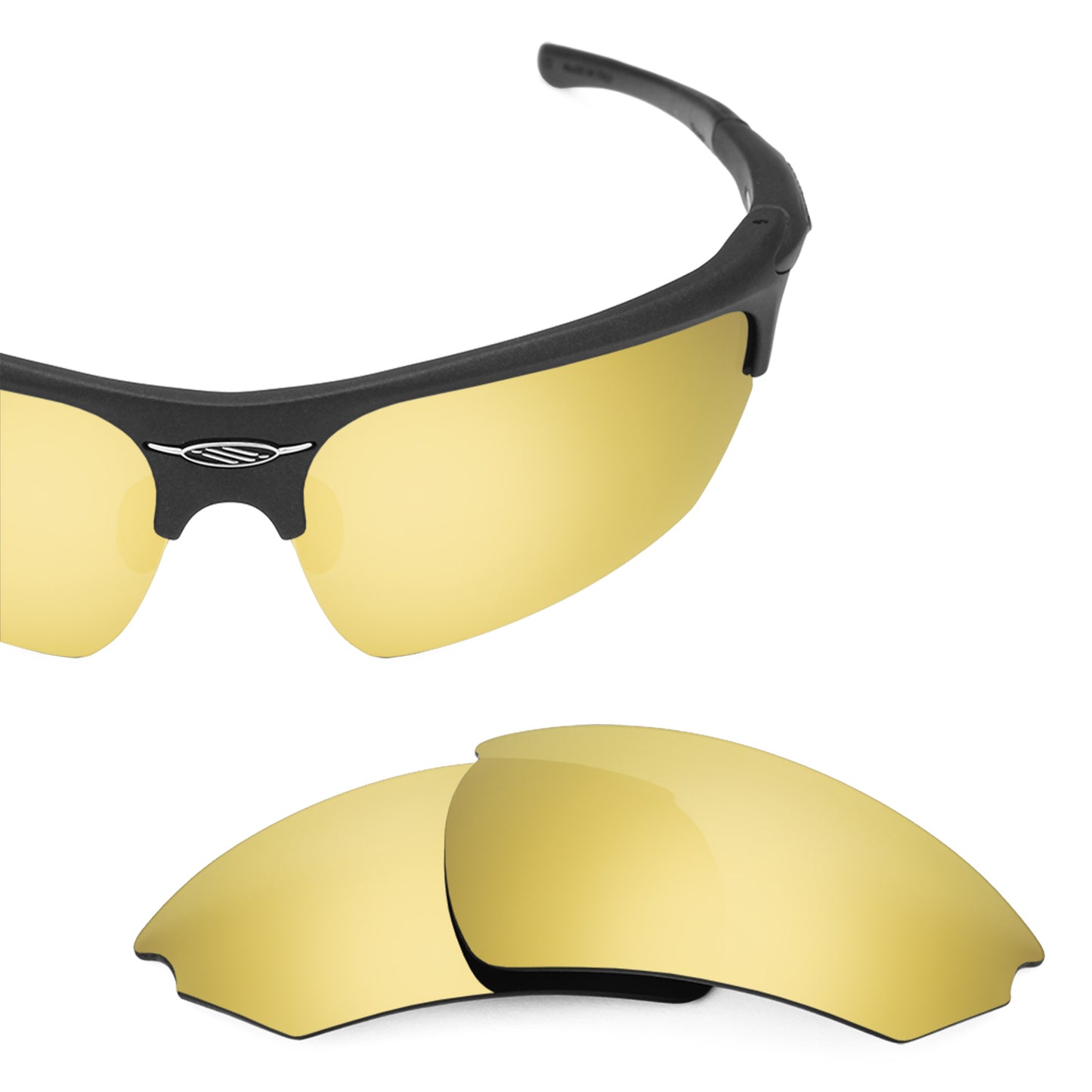 Revant replacement lenses for Rudy Project Noyz Elite Polarized Flare Gold