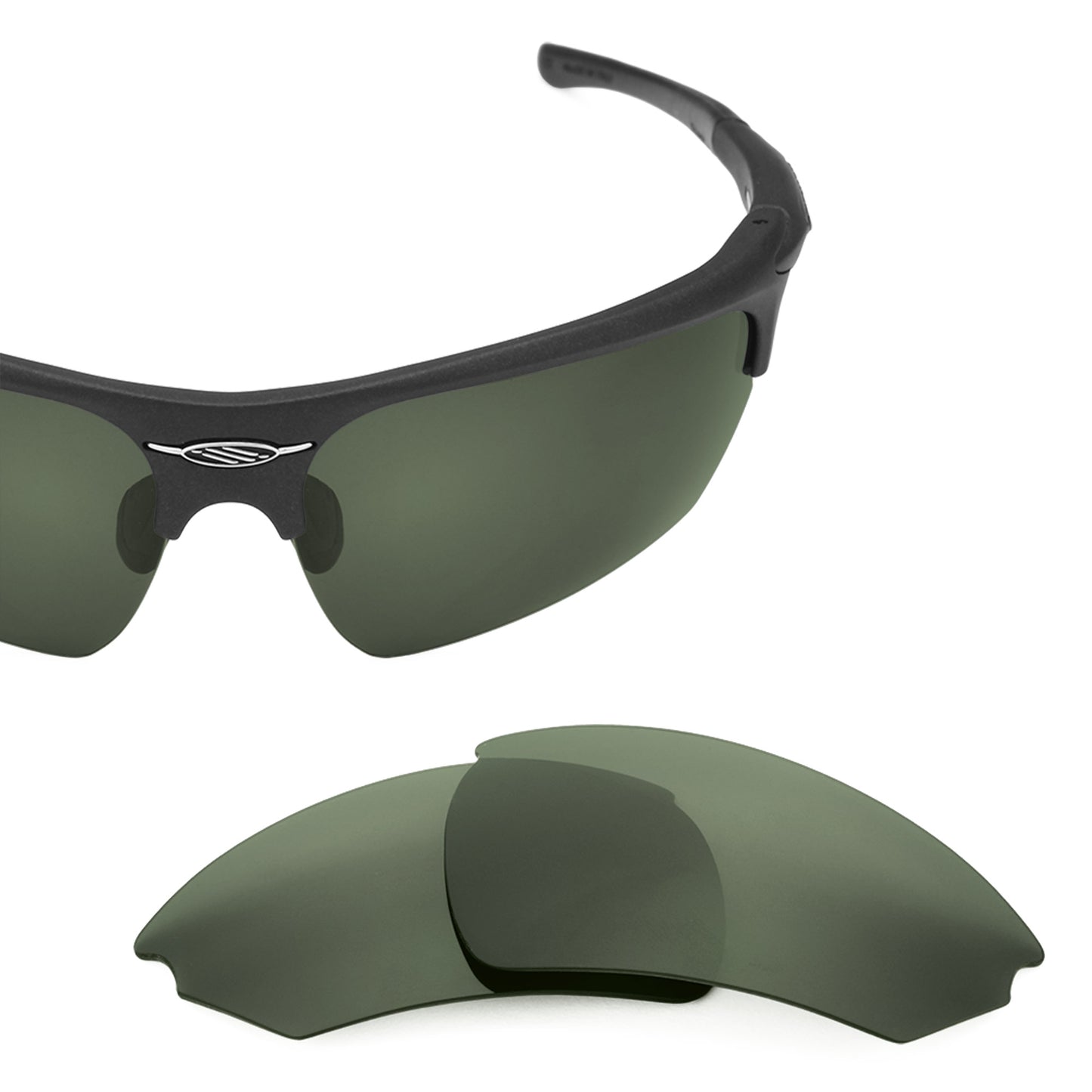 Revant replacement lenses for Rudy Project Noyz Non-Polarized Gray Green