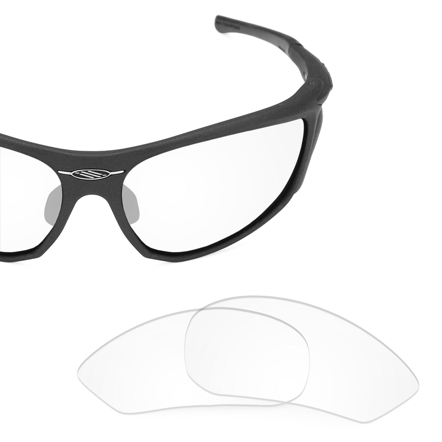 Revant replacement lenses for Rudy Project Zyon Non-Polarized Crystal Clear