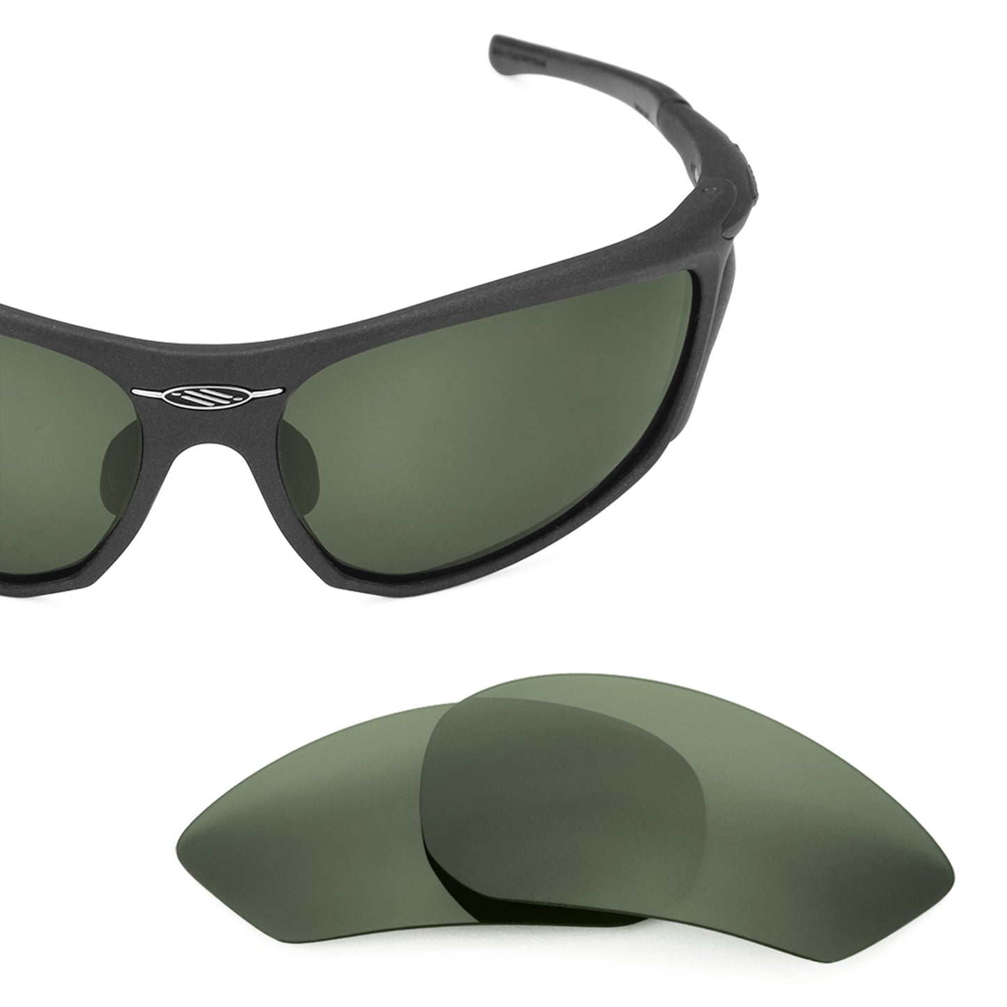 Revant replacement lenses for Rudy Project Zyon Polarized Gray Green