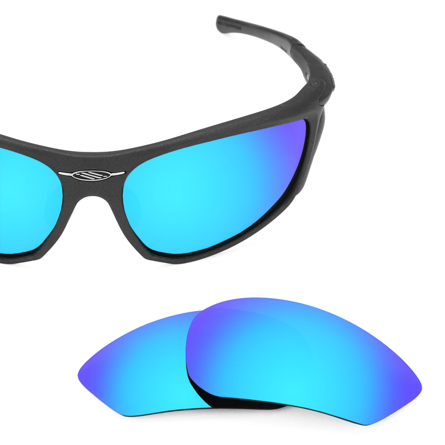 Revant replacement lenses for Rudy Project Zyon Elite Polarized Ice Blue