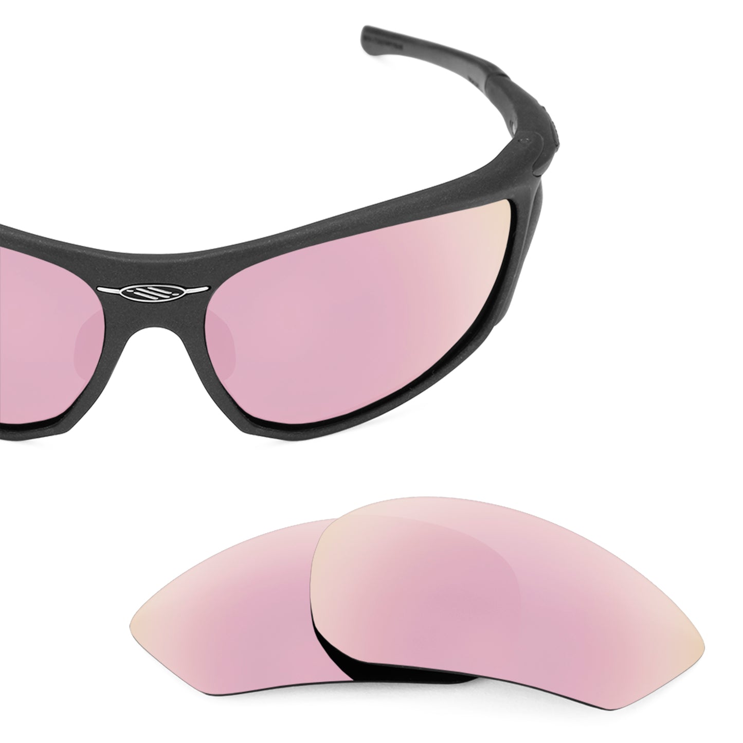 Revant replacement lenses for Rudy Project Zyon Elite Polarized Rose Gold