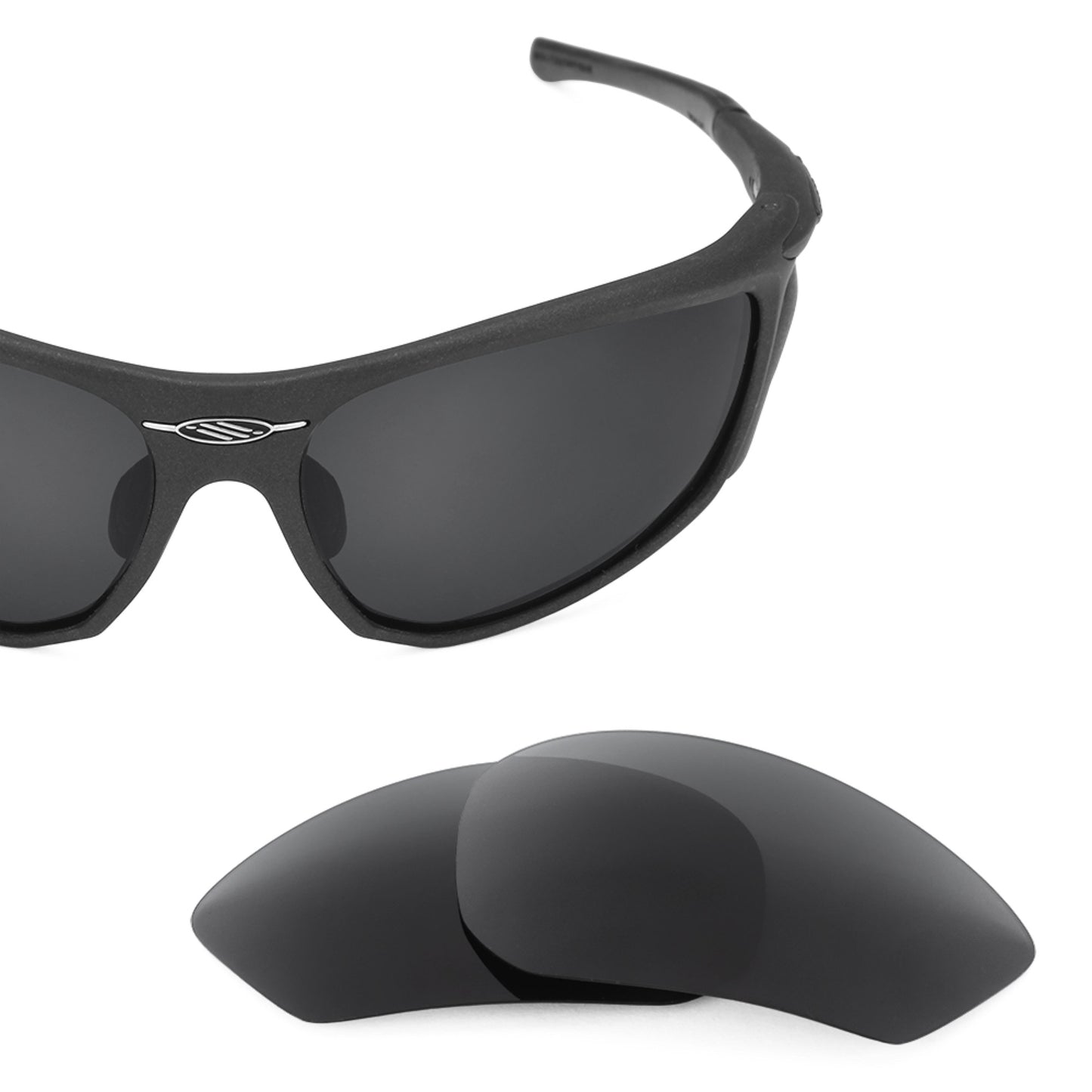 Revant replacement lenses for Rudy Project Zyon Polarized Stealth Black