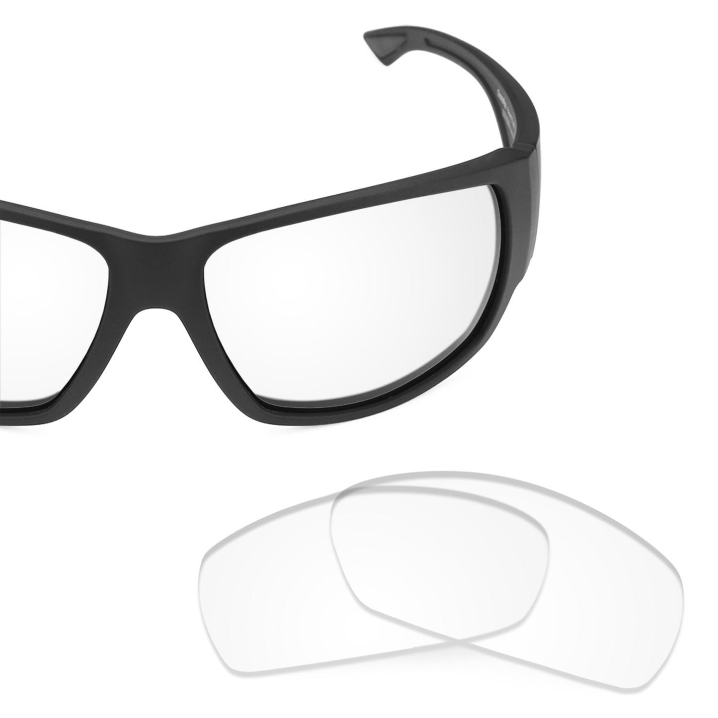 Revant replacement lenses for Smith Dockside Non-Polarized Crystal Clear